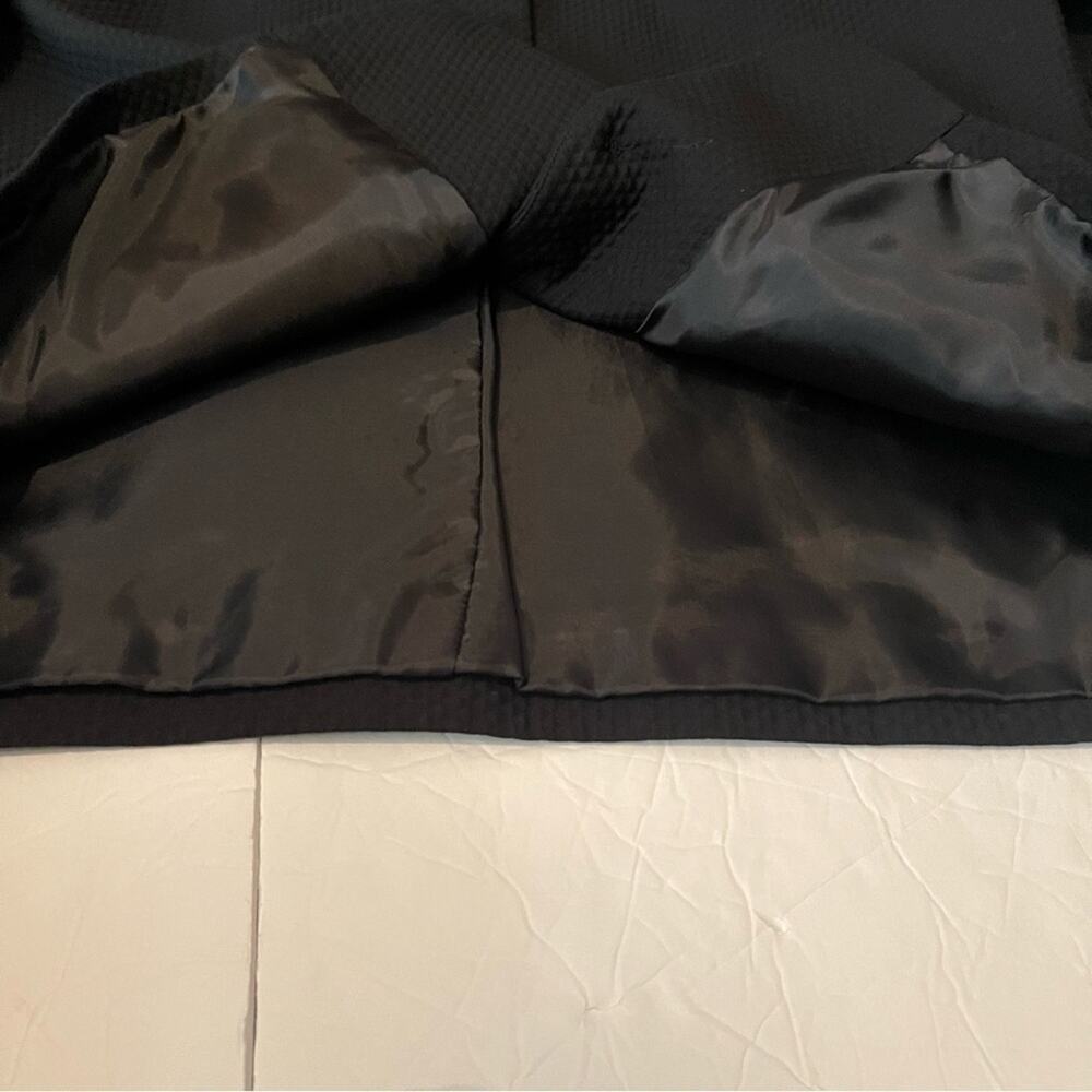 Talbots Black Womens Button Front Jacket - Picture 6 of 10